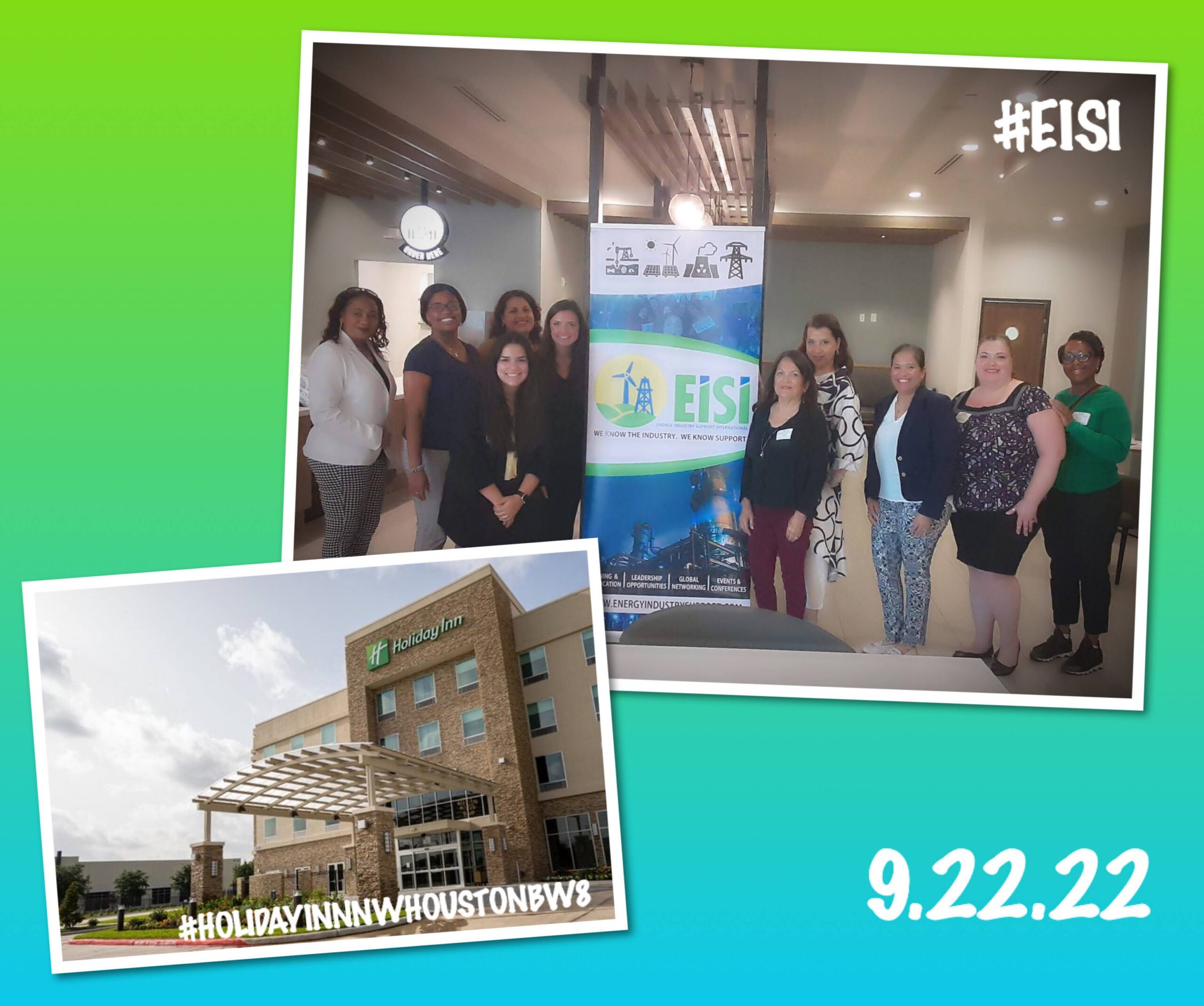 EiSi Sends a Sincere THANK YOU to Holiday Inn NW Houston Beltway 8 for Hosting the September 22nd Networking Event!