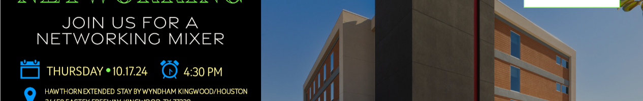 EISI NETWORKING AT HAWTHORN EXTENDED STAY BY WYNDHAM KINGWOOD/HOUSTON