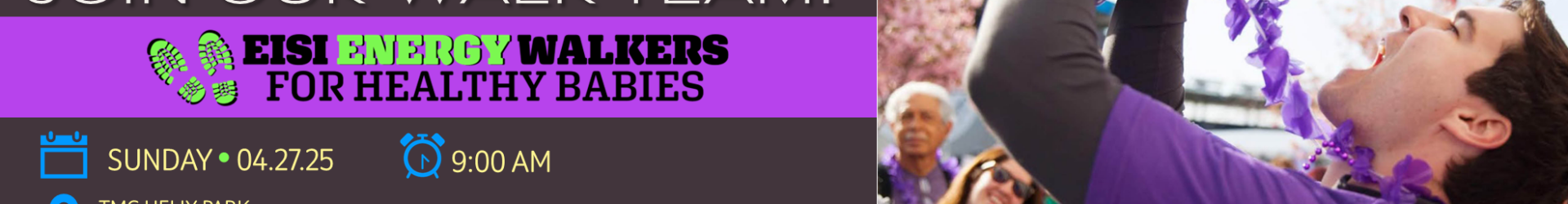 March of Dimes March for Babies – April 27, 2025