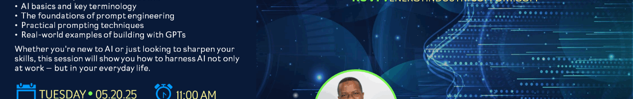 EISI FIRESIDE CHAT | DEMYSTIFYING AI – ONE PROMPT AT A TIME 05.20.25