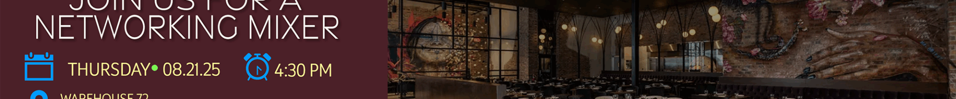 EISI NETWORKING AT WAREHOUSE 72 – 08.21.25
